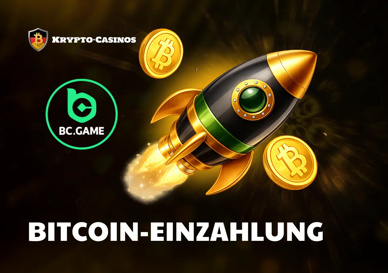 Bitcoin einzahlen bei BC.Game Casino