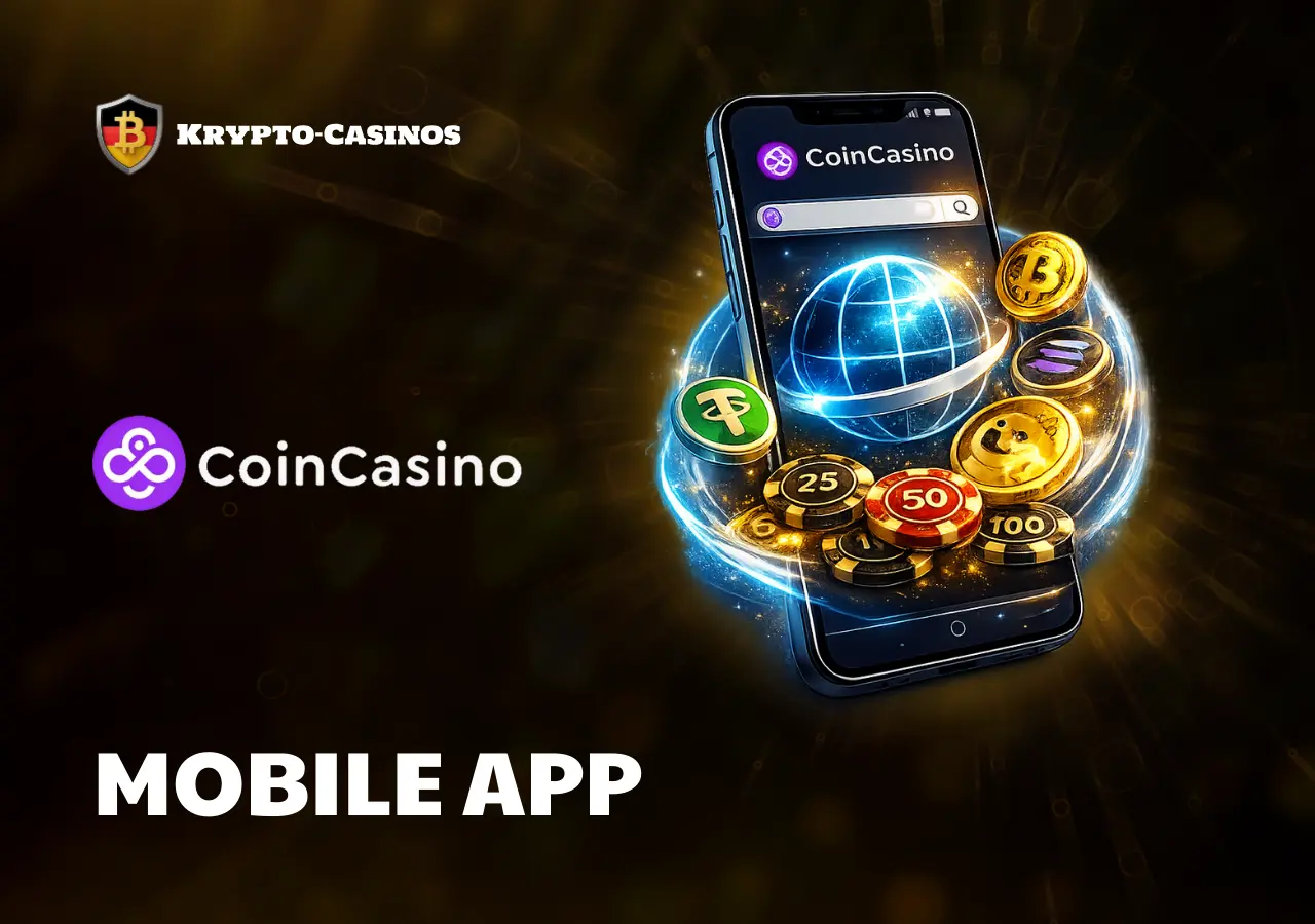CoinCasino mobiles Spielen ohne App