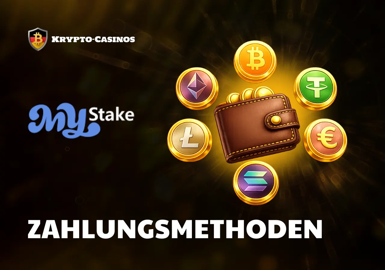 Mystake Krypto und Fiat Zahlungen